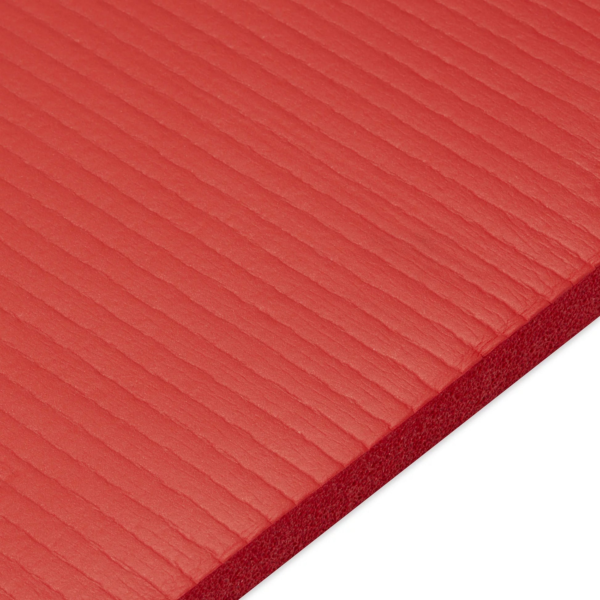 15Mm Pro Fitness Mat, Extra-Thick Foam, Red